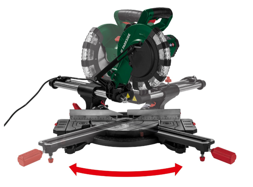 Cortadora radial de 2000 W